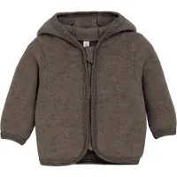 Huttelihut Gilet - Polaire en laine - Brown Mélange av. Oreilles - - 56 - Gilet