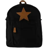 Smallstuff Cartable de Maternelle - Grand - Noir av. Étoile - - UneTaille - Cartable de Maternelle