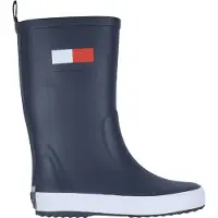 Tommy Hilfiger Bottes en caoutchouc 'RUDY' bleu / rouge cerise / blanc