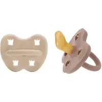 Hevea Tétine - 3-36 Mois - 2 Pack - Caoutchouc Naturel - Rose Po - - 3-36 mois - Tétine