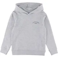 Jack & Jones Sweat à Capuche - JjcOllege - White Mélange - - 8 ans (128) - Sweat à Capuche