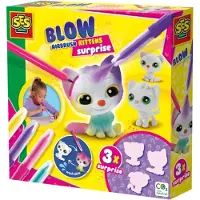 SES Creative Blow Airbrush-kittens Surprise Rose