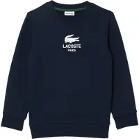 Lacoste Sweat-shirt - Blue Marine av. Logo - - 12 ans (152) - Sweat-shirt