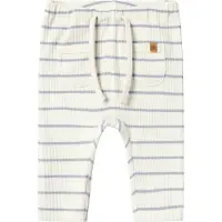 Lil´ Atelier Leggings 'NBMKail' bleu / blanc