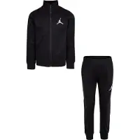 Jordan Survêtement - Gilet/Pantalon de Jogging - Noir av. Rouge - - 5-6 ans (110-116) - Survêtement