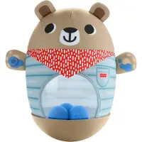 Fisher-Price Roly-Poly Activity Toy Bear jouet culbuto 1 pcs