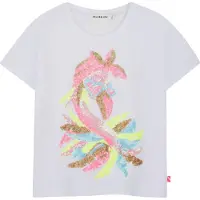 Billieblush U21922 Short Sleeve T-shirt Blanc 6 Years Fille