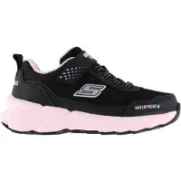 SKECHERS WIP 319260L-BKLP in Black Synthetic/Light Pink Trim color size 30