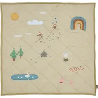 OYOY Tapis de Jeu d'Eveil - Matelassé - Forêt Couverture d'activ - - UneTaille - Tapis d'éveil
