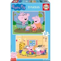 Educa Puzzle - - Peppa Pig - 2 x 48 pièces