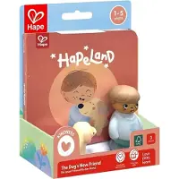 Hape Livre d'Images av. Figure - Le nouvel ami du chien - - UneTaille - Livre d'Images