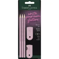 Faber-Castell Ensemble de crayons - Sleeve - 5 Parties - Rose - - UneTaille - Crayons