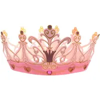 Liontouch Déguisement - Couronne de la Reine - Rose - - UneTaille - Costumes