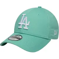 New Era Casquette - 9Forty - Dodgers - Vert Pastel av. Logo - - 6-12 ans (116-152) - Casquette