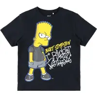 Name it T-Shirt 'NKMJUDA SIMPSONS' jaune / gris / noir