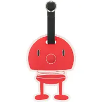 Hoptimist Étiquette de valise - Rouge - - UneTaille - Accessoire
