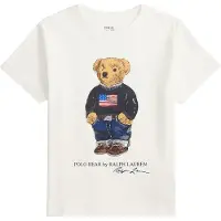 Ralph Lauren T-Shirt - White Core Bear - - 8 ans (128) - T-Shirt