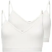 ONLY GIRLS Maillot de corps 'KOGLOLA' blanc