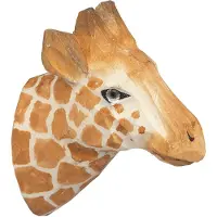 Ferm Living Crochet sculpté à la main en forme d'animal Giraffe
