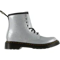 Dr. Martens Boots enfant 1460 J Silver Nebula Glitter filles - Argenté - 34