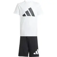 Adidas Essentials Tee Set Blanc 7-8 Years Enfants