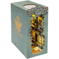 Rolife Diorama miniature - DIY - Coin lecture & Wonderland - Mag - - UneTaille - Set de Création