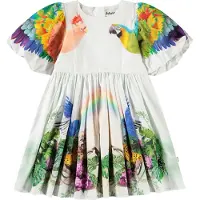 Molo Robe - Fille - En The Jungle - - 7-8 ans (122-128) - Robe