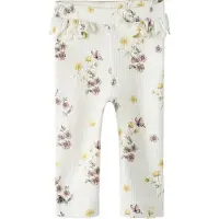 Lil´ Atelier Leggings 'NBFGavo' jaune clair / olive / mauve / blanc cassé
