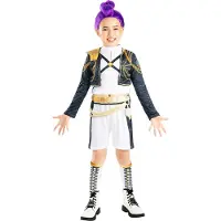 Rubies K-pop Rumi Golden Deluxe Costume Blanc 9-10 Years Enfants