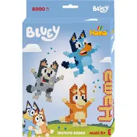 Bluey Midi Perles - 2000 pces + 1 Plaque - Bluey - - UneTaille - Perles
