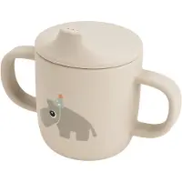 Done by Deer Gobelet à bec av. Poignée - 120 ml. - Silicone - Cé - - UneTaille - Tasse