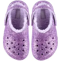 Crocs Sandales av. Doublure - Classic+ Épais doublé Glitter - Pu - - 23/24 - Sandales