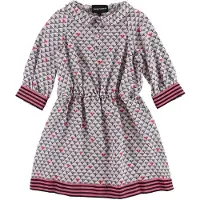 Emporio Armani Robe - Rose Clair av. Imprimé - - 12 ans (152) - Robe