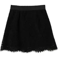 Dolce&Gabbana Jupe - Animaux - Noir av. Dentelle - - 10 ans (140) - Jupe