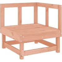 vidaXL Canapé d'angle de jardin en bois massif de douglas