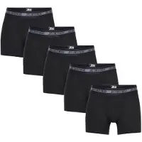 JBS Boxers - 5 Pack - Bambou - Noir - - 10-12 ans (140-152) - Boxers