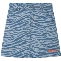 Kenzo Jupe - Denim - Bleu Clair av. Rayures de tigre - - 12 ans (152) - Jupe
