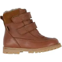 Pom pom Bottes d'Hiver av. Doublure - Velcro Botte Tex - Dark Ca - - 24 - Bottes d'Hiver
