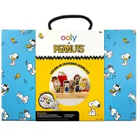 Ooly Kit de bricolage en bois Peanuts à peindre - Kit créatif DIY avec Snoopy