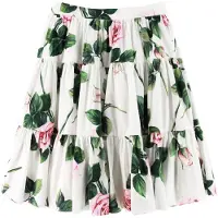 Dolce&Gabbana Jupe - Crème av. Roses - - 5 ans (110) - Jupe