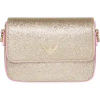 Emporio Armani Sac à Bandoulière - Champagne av. Brillant - - UneTaille - Sac à Bandoulière