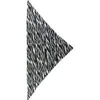 Lala Berlin Écharpe - 162x85 - Triangle M - Black Tigre - - UneTaille - Écharpe