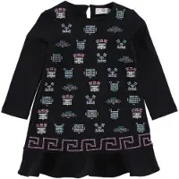 Versace Robe Young - Sueur - Marine av. Strass - - 11 ans (146) - Robe