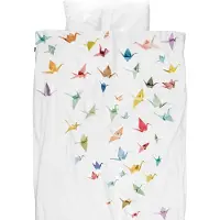 Snurk Literie - Adulte - Oiseaux en origami - - Adulte - Literie - Adulte