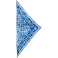 Lala Berlin Écharpe - 162x85 - Triangle Trinity M - Atlantique - - UneTaille - Écharpe