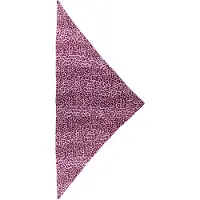 Lala Berlin Écharpe - 162x85 - Triangle M - Burgundy Leo - - UneTaille - Écharpe