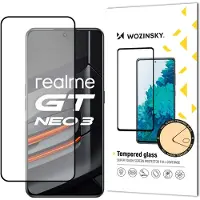 Wozinsky Super Tough Full Glue Tempered Glass For Full Screen With Frame Case Friendly Realme Gt Neo 3 Black