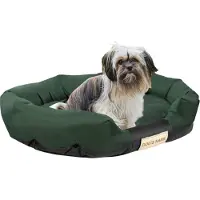 AIO Factory Lit pour chien 115x95 cm personnalisable imperméable vert