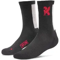 Chrome - Merino Night Sock Black/Reflective - Vêtements vélo