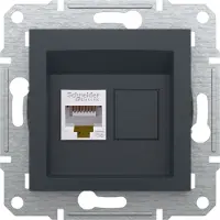 Sans marque AMEPH4300171 Asfora RJ45 anthracite